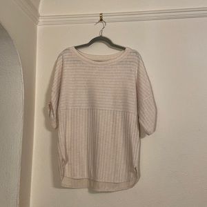 🌟💙 Max Studio | Boho Cream Top